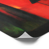 Franz Marc Das Fox-Poster Poster (Ecke)