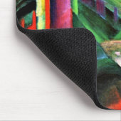 Franz Marc - Deer in a Klostergarten Mousepad (Ecke)