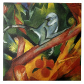 Franz Marc - Der Affe, Fliese (Vorderseite)