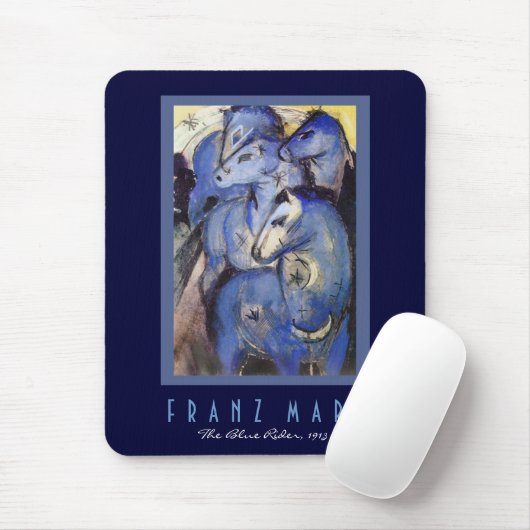 Franz Marc - der blaue Reiter - Mousepad (Mit Mouse)
