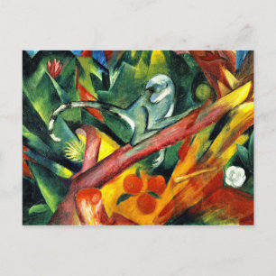 Franz Marc - Der kleine Affe Postkarte