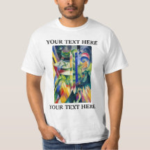 Franz Marc Der kleine T - Shirt der Bergziegen