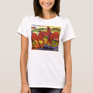 Franz Marc, der PferdeT - Shirt weiden lässt