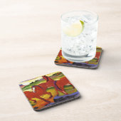 Franz Marc, der PferdeUntersetzer weiden lässt Untersetzer (Rechte Seite)