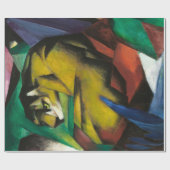 Franz Marc der Tiger Geschenkpapier (Flach)