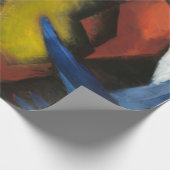 Franz Marc der Tiger Geschenkpapier (Ecke)