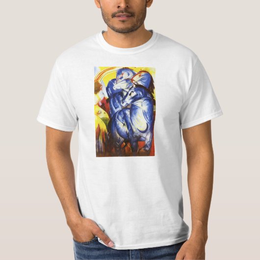 Franz Marc der Turm des blauen PferdeT - Shirt (Vorderseite)