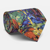 Franz Marc - deutsche Krawatte (Gerollt)