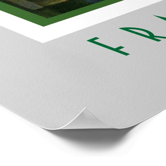 Franz Marc - Deutscher Expressionist - Die Füchse Poster (Ecke)