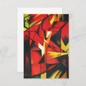 Franz Marc - die Fox-Einladungen Einladung (Vorne/Hinten)