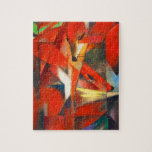 Franz Marc die Füchse Puzzle<br><div class="desc">Die Füchse gemalt von Franz Marc (1880-1916).</div>
