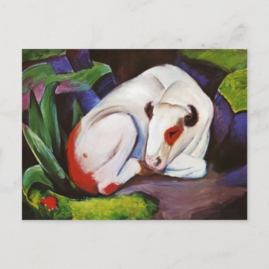 Franz Marc - Die Führung (The Bull) Postkarte (Vorderseite)