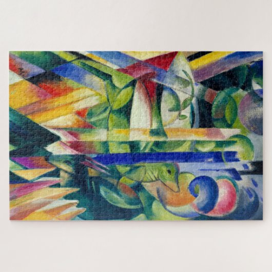 Franz Marc Die kleinen Bergziegen Puzzle (Horizontal)