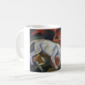 Franz Marc - drei Fuchs-Katzenöl der Tiere 1912 Kaffeetasse (Vorderseite Links)