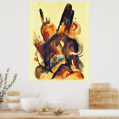 Franz Marc - Elephant Poster (Küche)