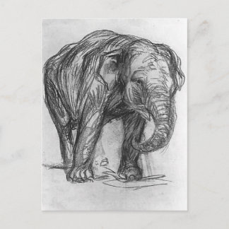 Franz Marc - Elephant Postkarte