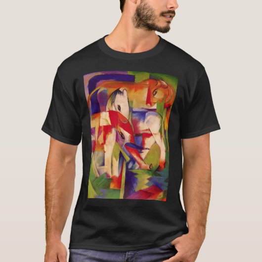 Franz Marc Elephant Rind T-Shirt (Vorderseite)