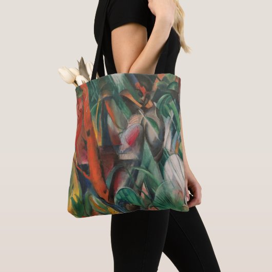 Franz Marc Expressionistische Kunst Tasche (Von Nahem)