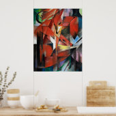Franz Marc | Füchse (1913) Poster (Küche)