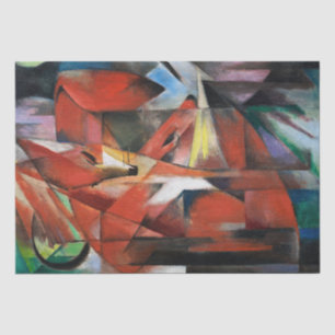 Franz Marc Füchse (1913) Seidenpapier