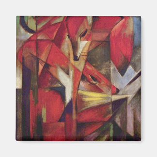 Franz Marc - Füchse Magnet