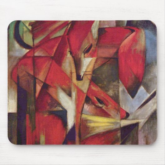 Franz Marc - Füchse Mousepad (Vorne)