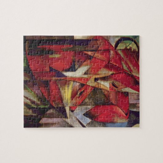 Franz Marc - Füchse Puzzle (Horizontal)
