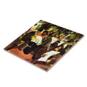 Franz Marc - Garden Restaurant Fliese (Seite)