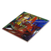 Franz Marc - Gazellen, Fliese (Seite)