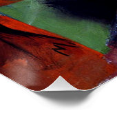 Franz Marc - Gazelles Poster (Ecke)