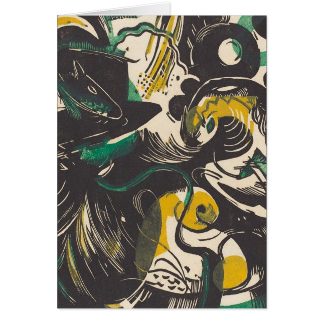 Franz Marc | Genesis II Schopfungsgeschichte II (Vorne)