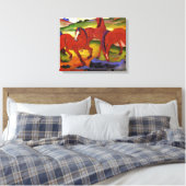 Franz Marc Grazing Pferde Leinwanddruck (Insitu (Schlafzimmer))
