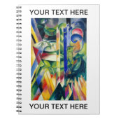 Franz Marc Kleine Bergziegen Personalisiert Hinwei Notizblock (Vorderseite)