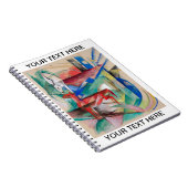 Franz Marc Landschaft mit Tieren Personalisiert Notizblock (Rechte Seite)