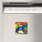 Franz Marc Little Blue Pony Magnet (In Situ (Geschirrspüler))