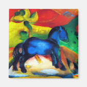 Franz Marc Little Blue Pony Magnet (Vorne)