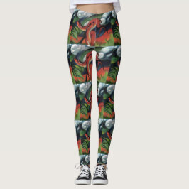 Franz Marc Red Deer Berühmtes Malen von Frauen Leggings