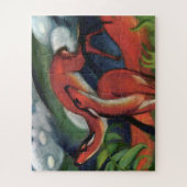 Franz Marc Red Deer Puzzle (Vertikal)