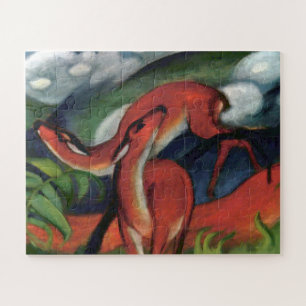 Franz Marc Red Deer Puzzle
