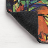 Franz Marc - Rotwild im Wald (ii) Mousepad (Ecke)