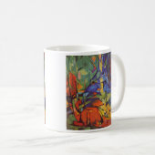 Franz Marc - Rotwild im Wald Kaffeetasse (VorderseiteRechts)