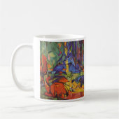 Franz Marc - Rotwild im Wald Kaffeetasse (Links)