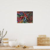 Franz Marc - Schicksal der Tiere Poster (Küche)