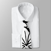 Franz Marc - Schwarz-Weiß-Tiger - Abstrakte Kunst Krawatte (Gebunden)