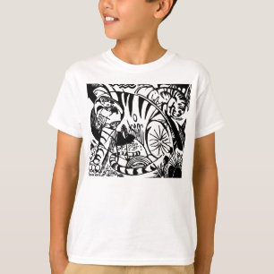 Franz Marc - Schwarz-Weiß-Tiger - Abstrakte Kunst T-Shirt