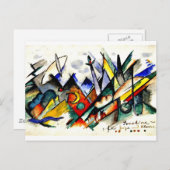 Franz Marc - Sonatine für Violine und Klavier Postkarte (Vorne/Hinten)