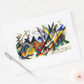 Franz Marc - Sonatine für Violine und Klavier Rechteckiger Aufkleber (Umschlag)