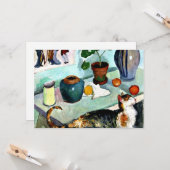 Franz Marc - Stillleben mit Katze Karte (Vorderseite/Rückseite Beispiel)