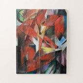 Franz Marc The Foxes (1913) Puzzle (Vertikal)