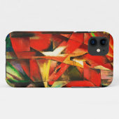Franz Marc The Foxes Red Fox Moderne Kunst Malerei Case-Mate iPhone Hülle (Rückseite (Horizontal))